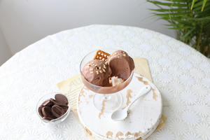 比利时巧克力冰激凌【冰淇淋机版本】的做法 步骤15