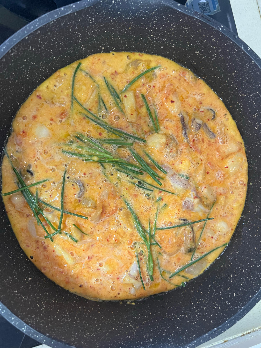 海鲜泡菜饼「生酮版」