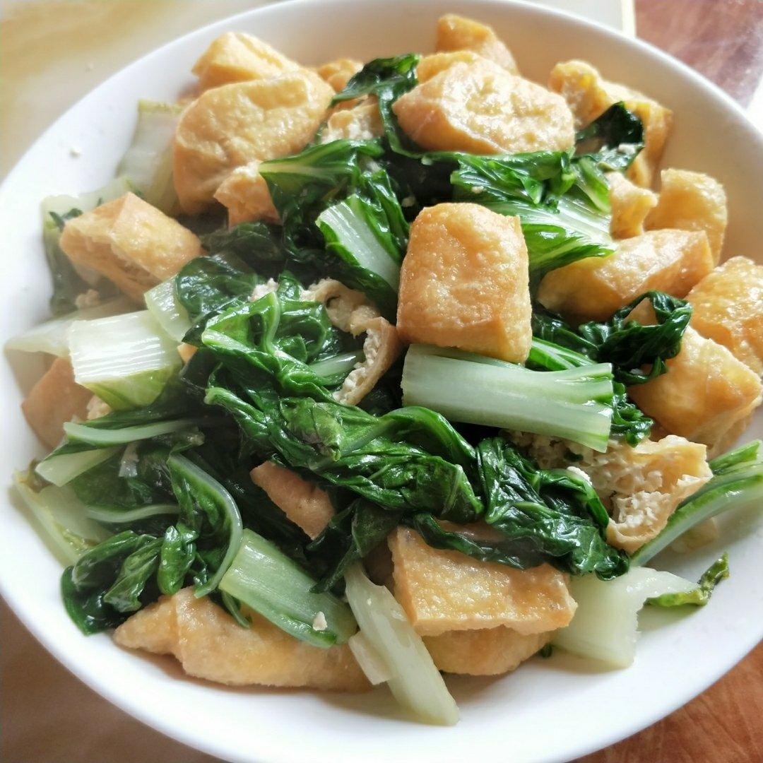 白菜炖豆腐泡