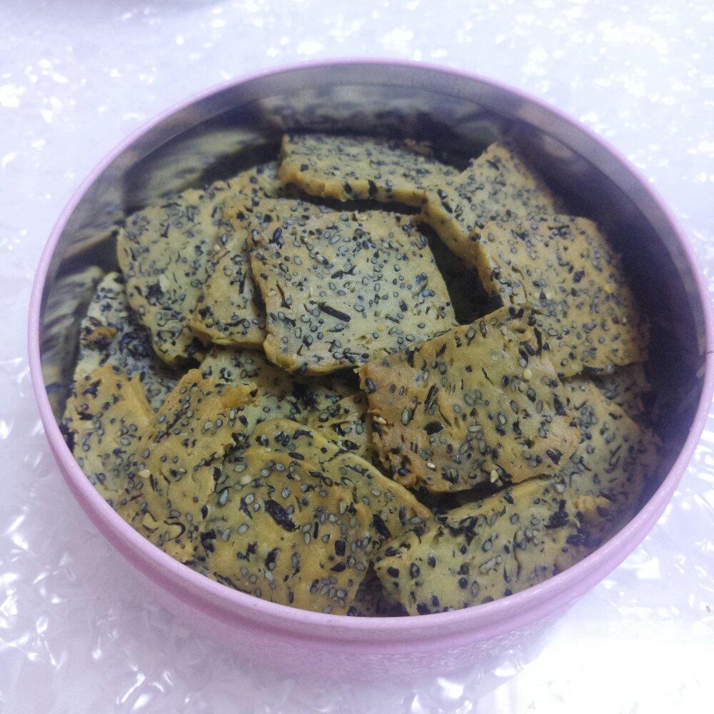黑芝麻海苔饼干（君之配方）