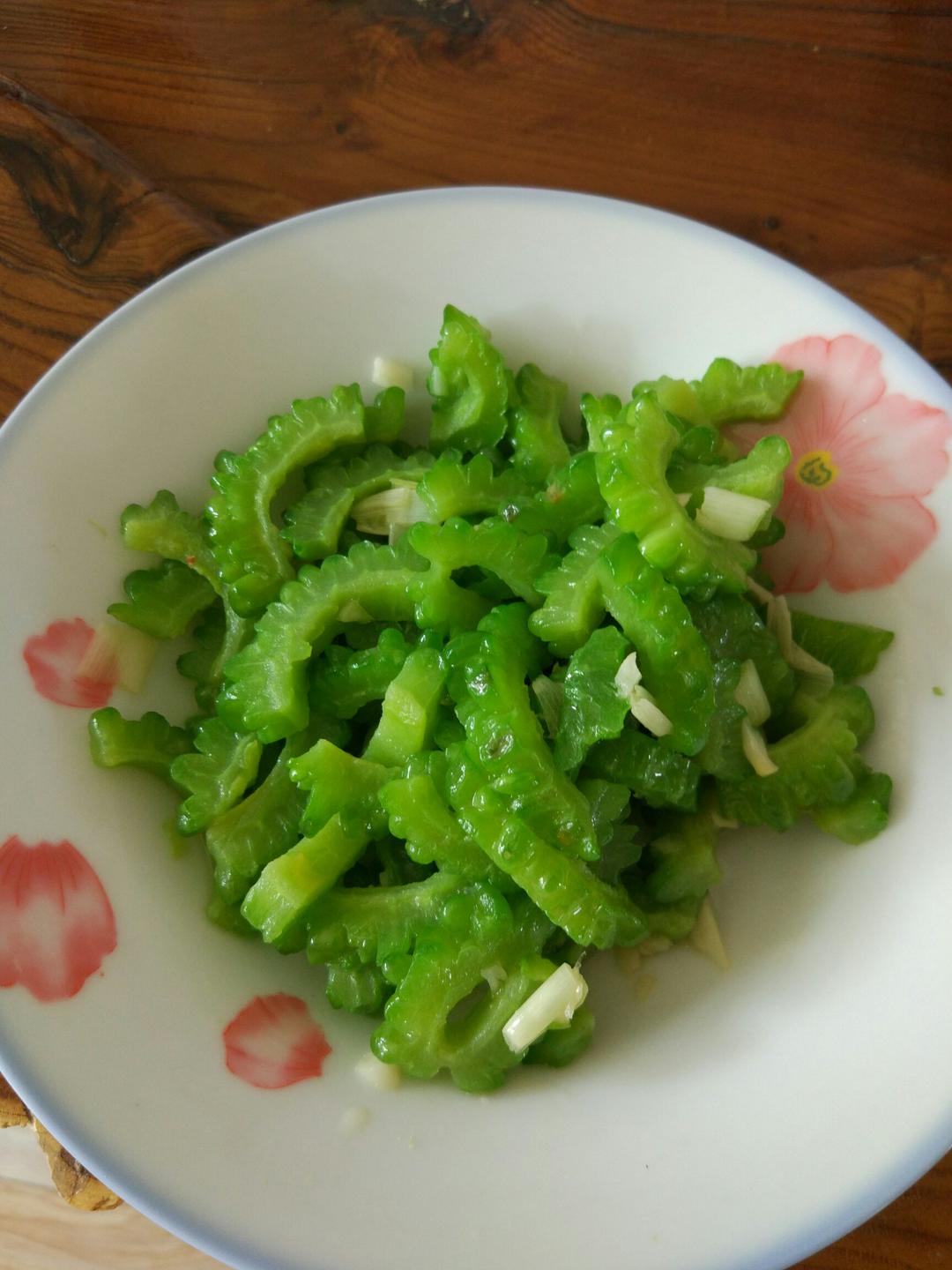 清炒苦瓜