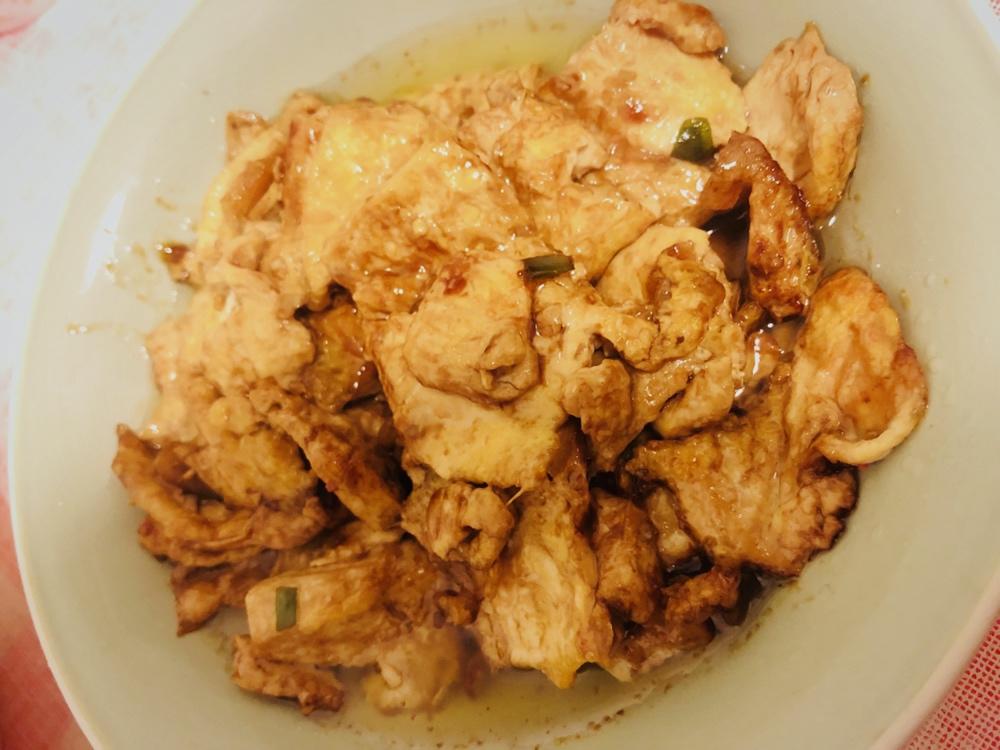 蚝油嫩豆腐