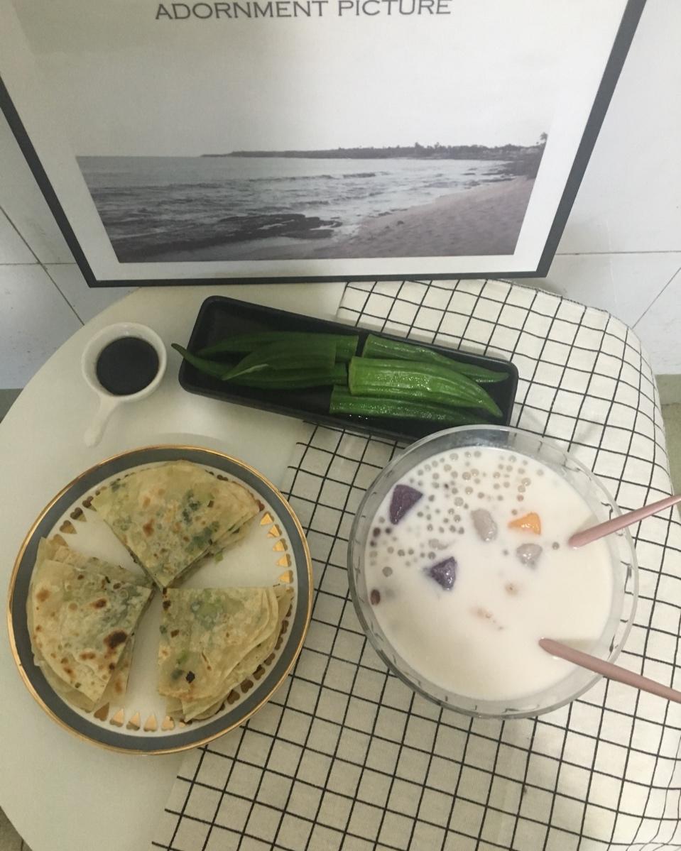 饺子皮葱油饼