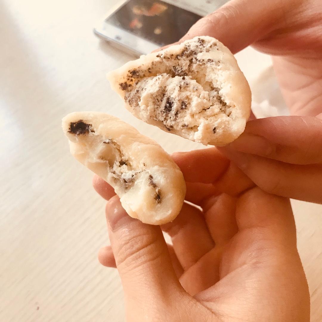 腹黑白胖子——奥利奥雪媚娘