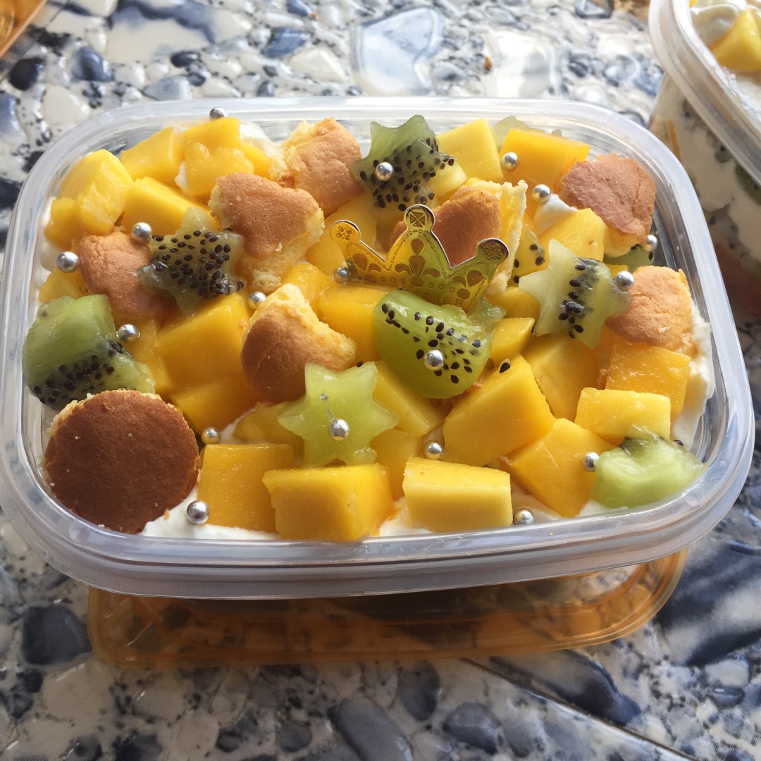蛋糕水果盒子
★快手美味甜品★