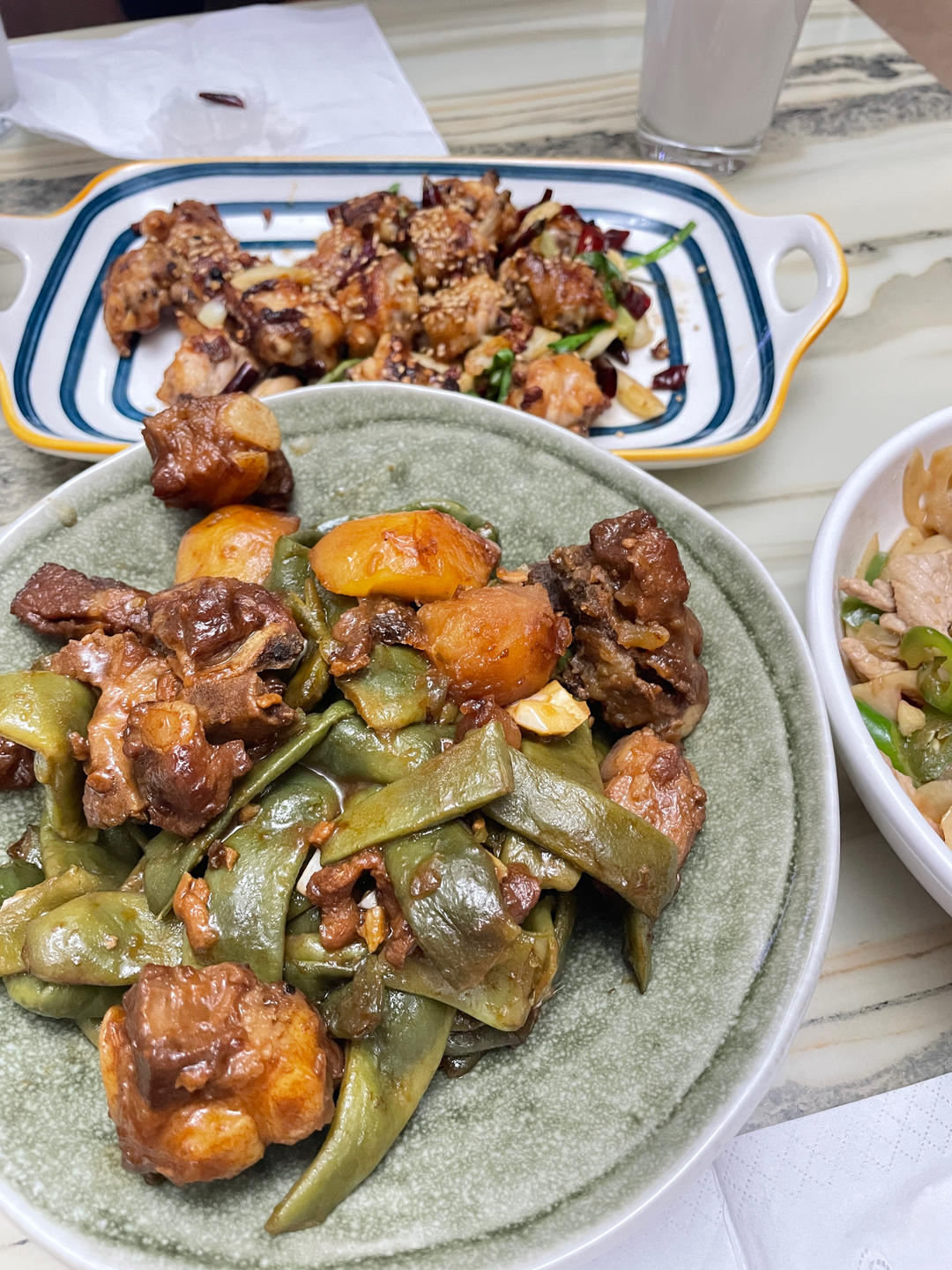 东北版排骨炖豆角