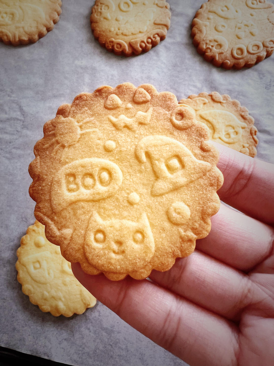 万圣节印花曲奇—好玩好看又好吃