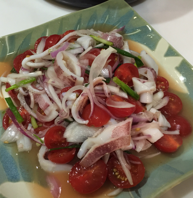 泰式凉拌鱿鱼（夏日做饭不流汗）