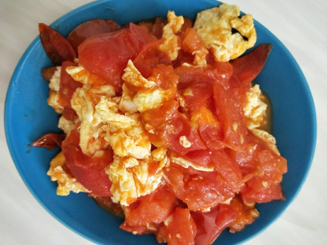 番茄炒蛋（最快手的家常菜）