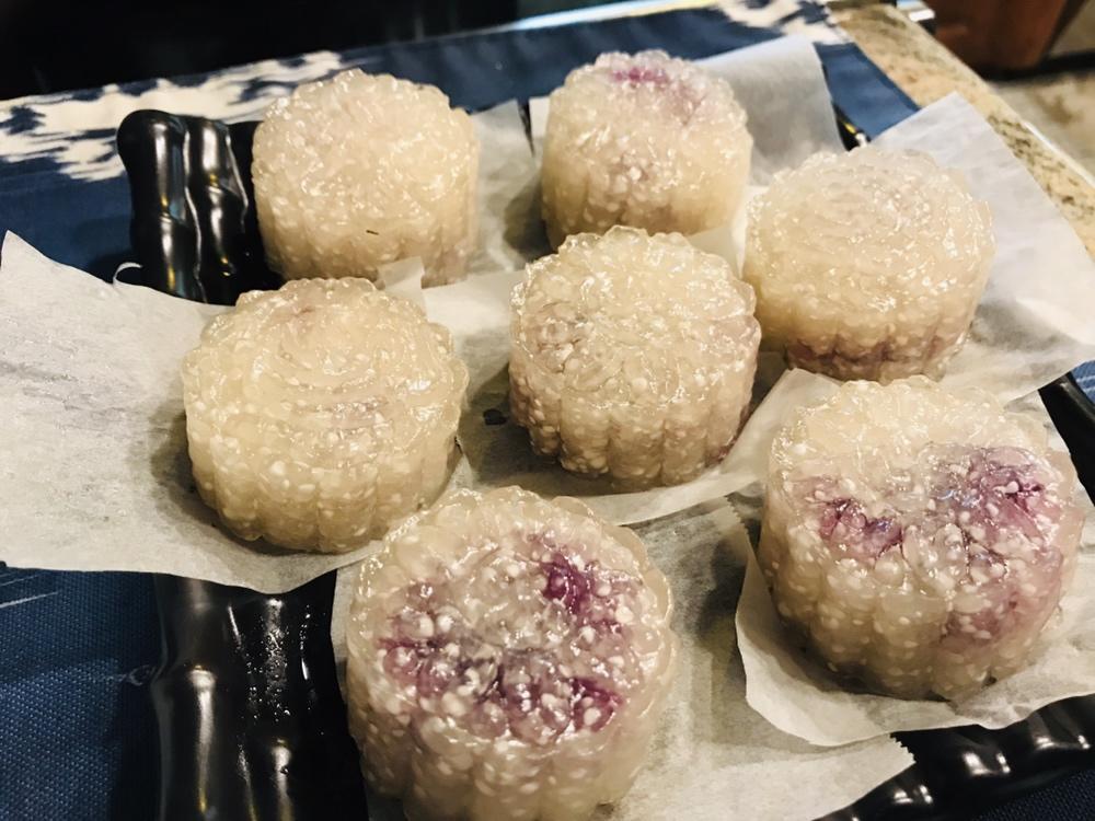 超高颜值做法简单的水晶月饼