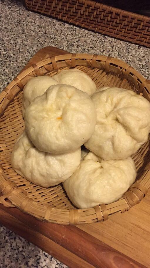 胡萝卜木耳鸡蛋素包子