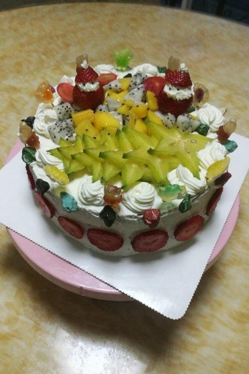 圣诞雪人奶香戚风