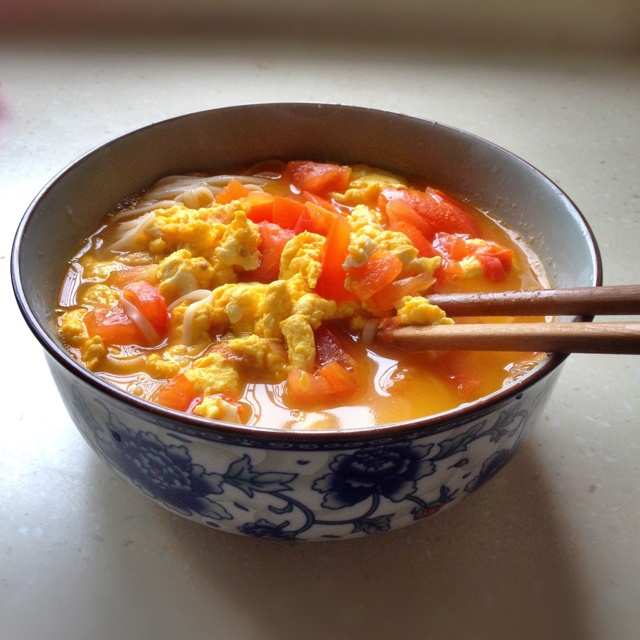 西红柿鸡蛋面