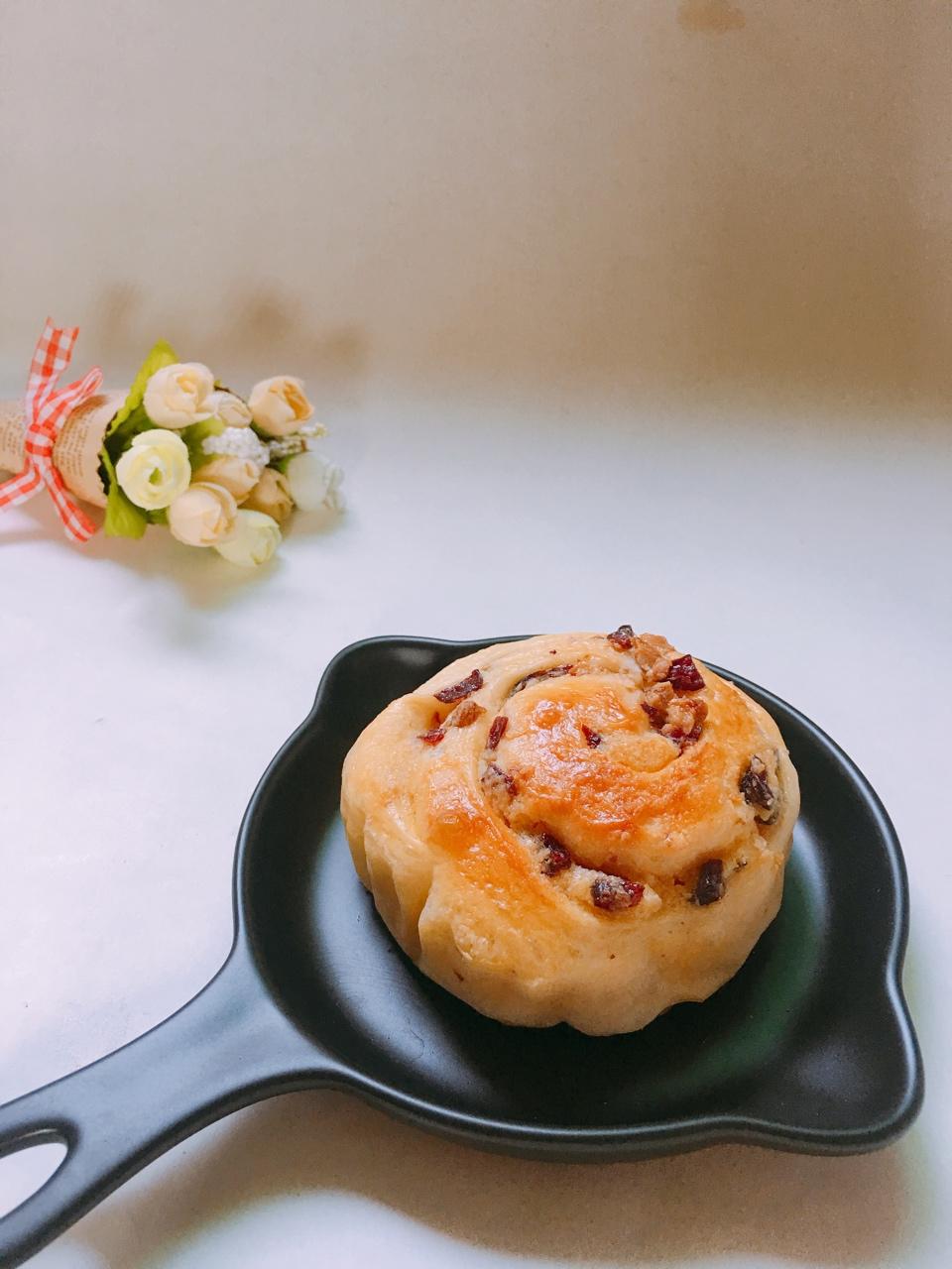杏仁奶油核桃卷卷