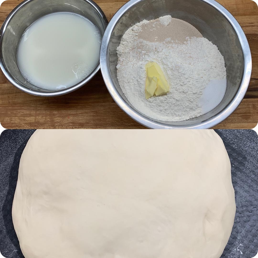 纯奶手撕吐司的做法 步骤1