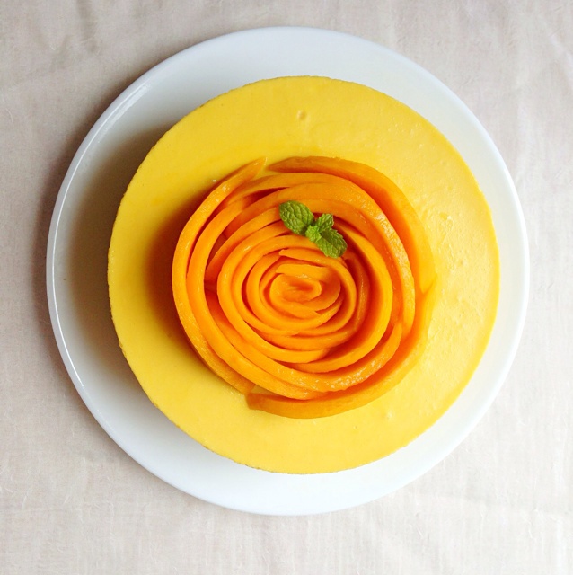 《Tinrry下午茶》教你做芒果流心慕斯（6寸配方）