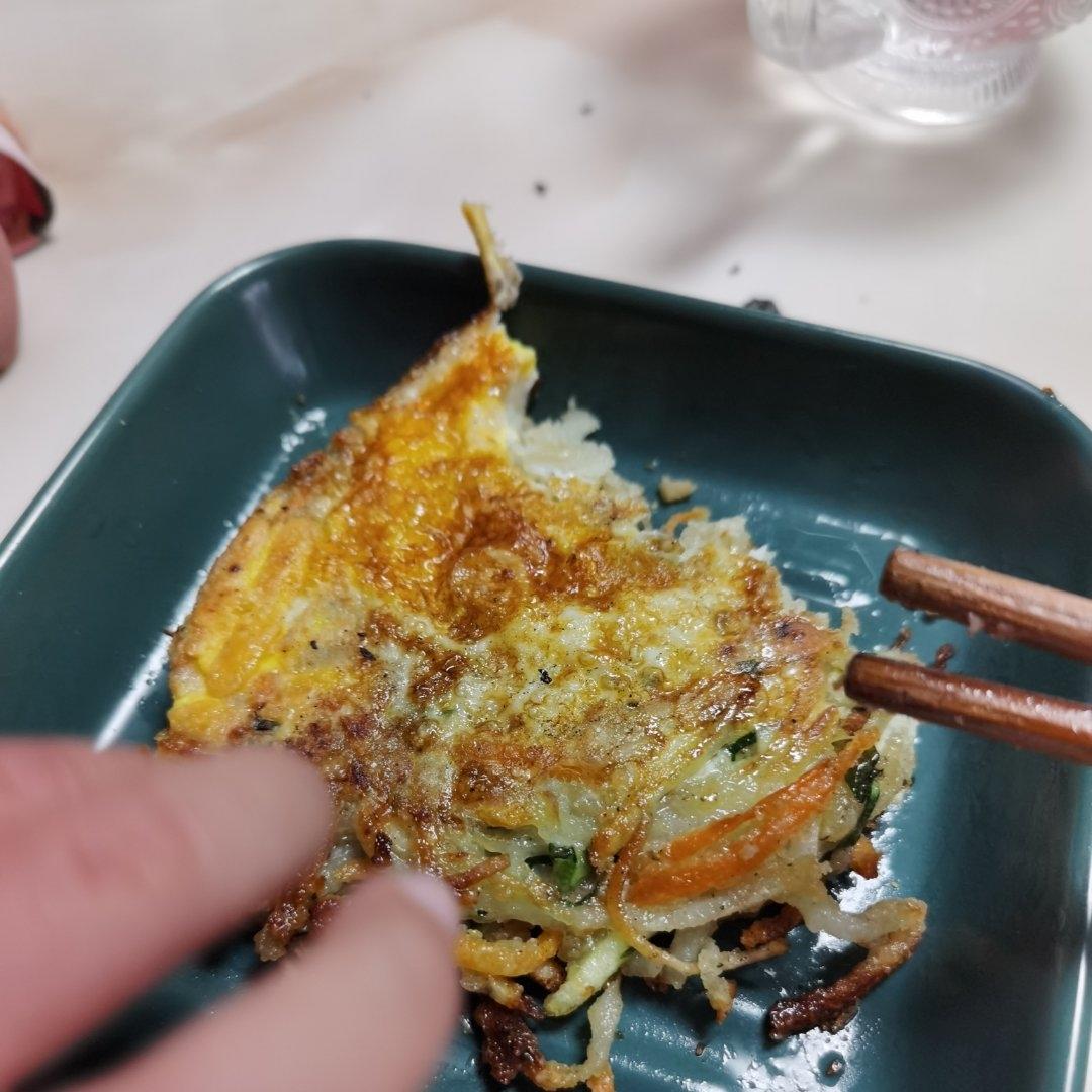 小吃糕点-蔬菜鸡蛋饼