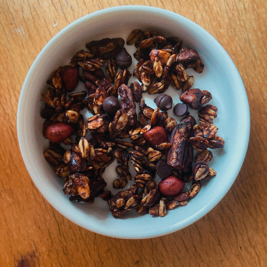巧克力早餐麦片丨健康·零食