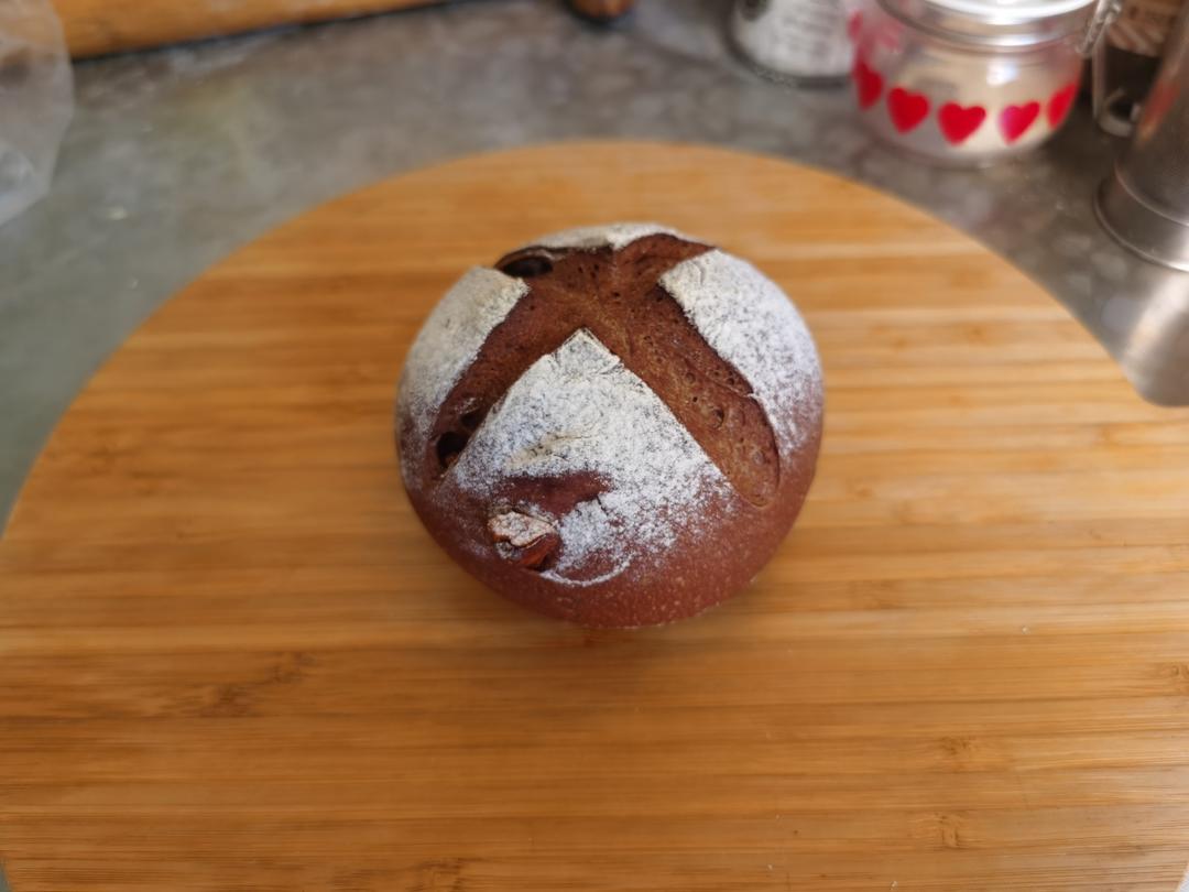 香蕉巧克力软欧