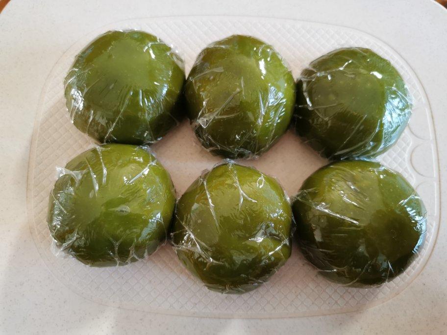 简单易操作的自制青团～抹茶口味的青团