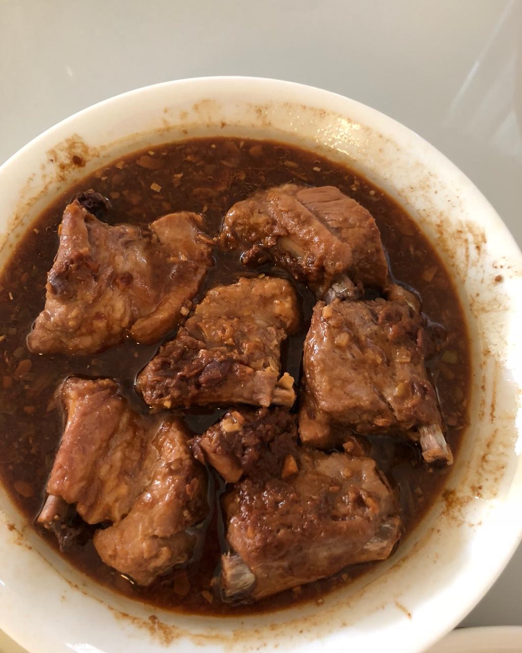 豆瓣酱蒸排骨（酱香排骨）