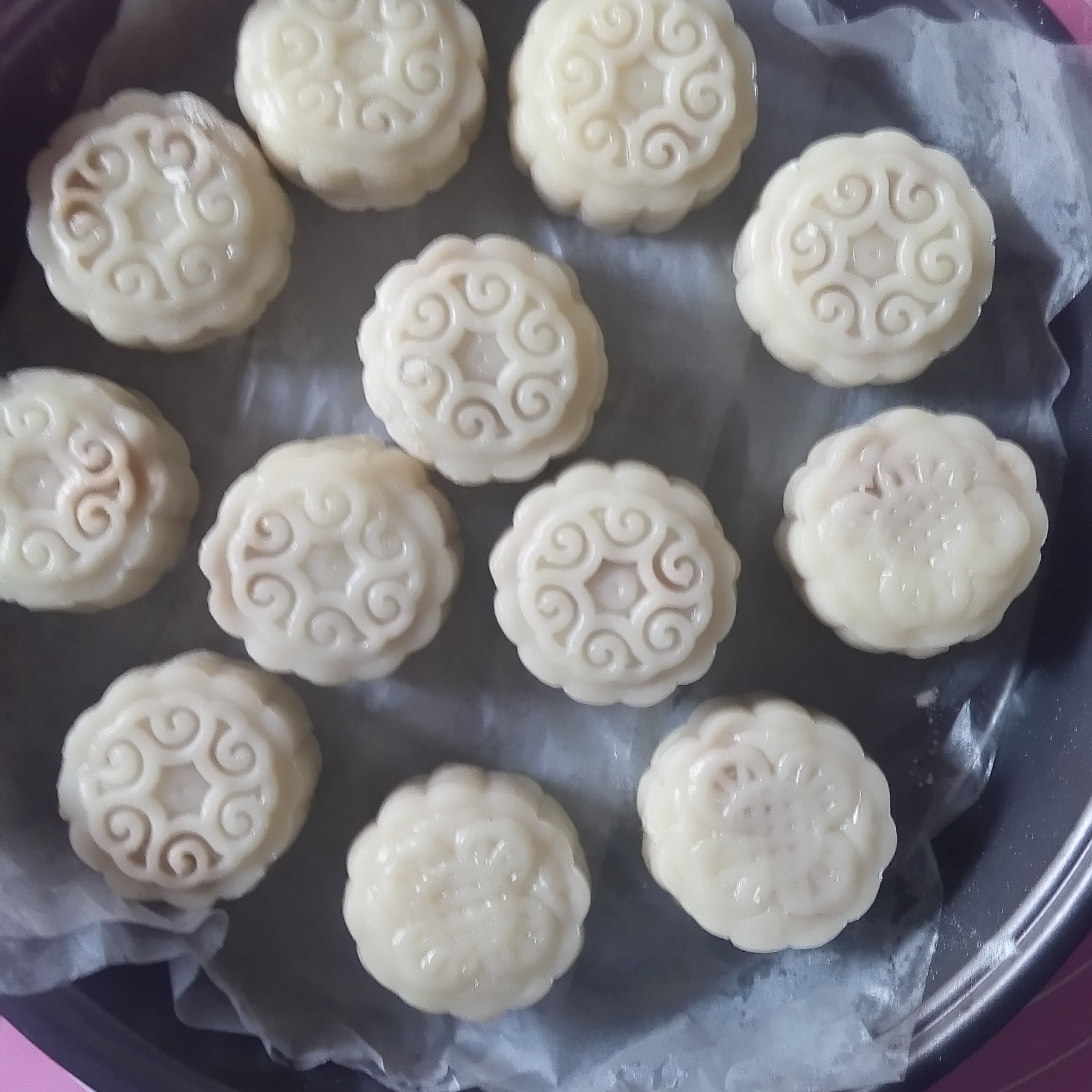 《Tinrry下午茶》冰皮月饼（奶黄馅）