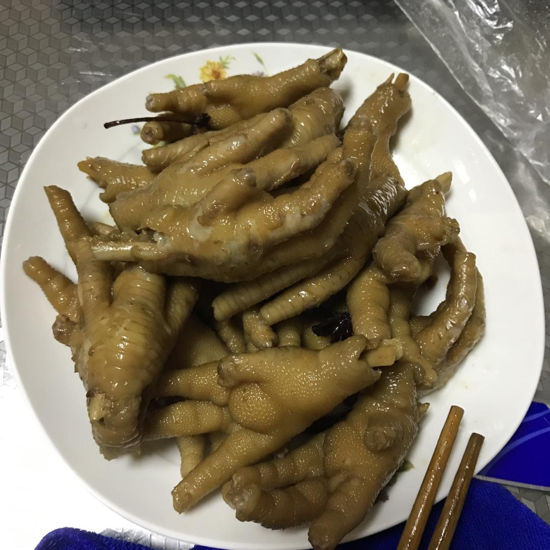 深夜零食之酱香鸡爪