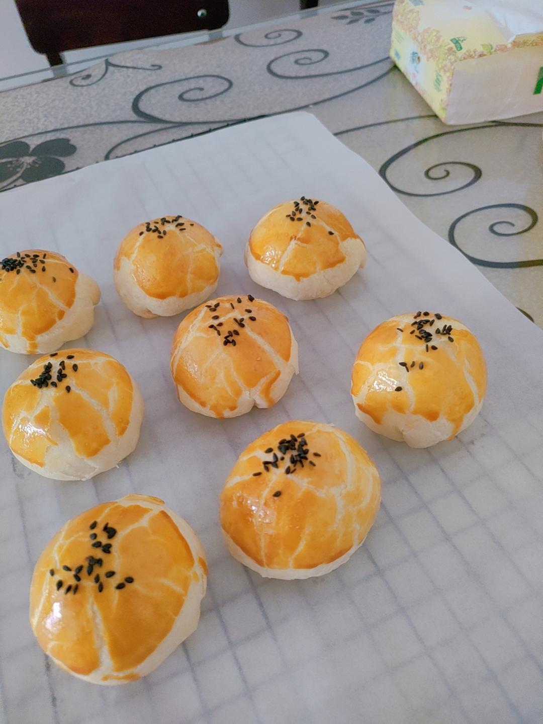 免揉免松弛超快手不破酥不混酥的蛋黄酥—新手一看包会