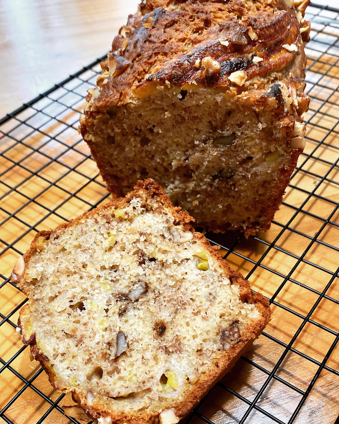 简易版香蕉核桃蛋糕