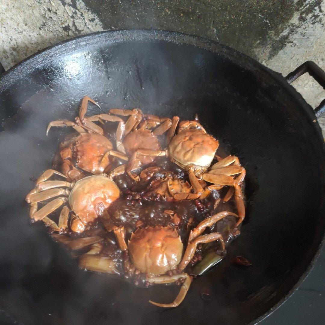 无敌好吃烧河蟹