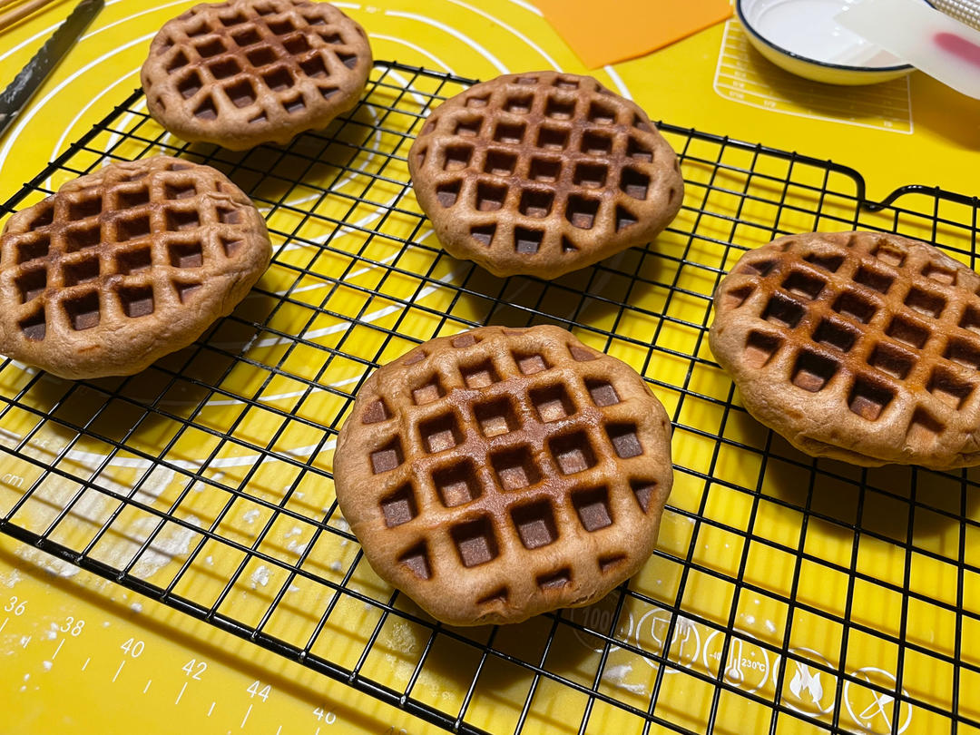 比利时巧克力华夫饼（kfc版华夫饼）（简单易做😋）