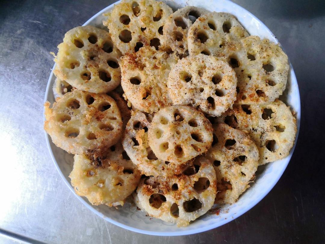 椒盐炸藕片💯