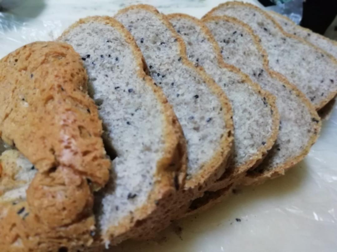 基础全麦吐司（面包机版）丨健康·烘焙