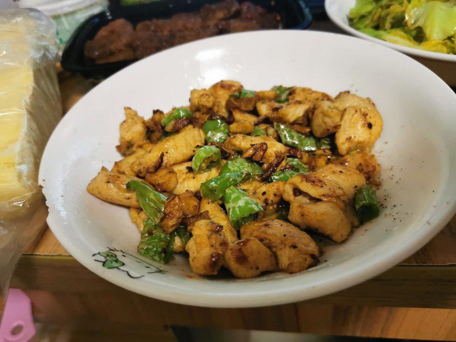 超嫩的小炒鸡胸肉