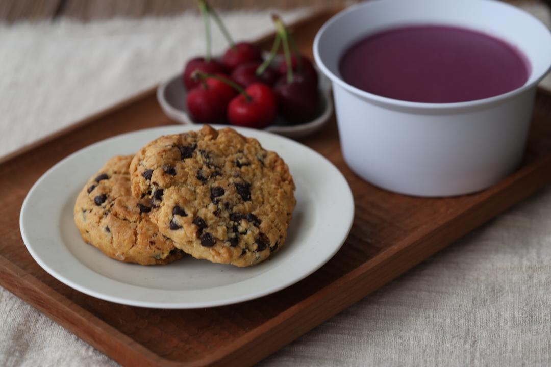 5C超扁平大COOKIE--Chewy Crunchy Chocolate Chip Cookies