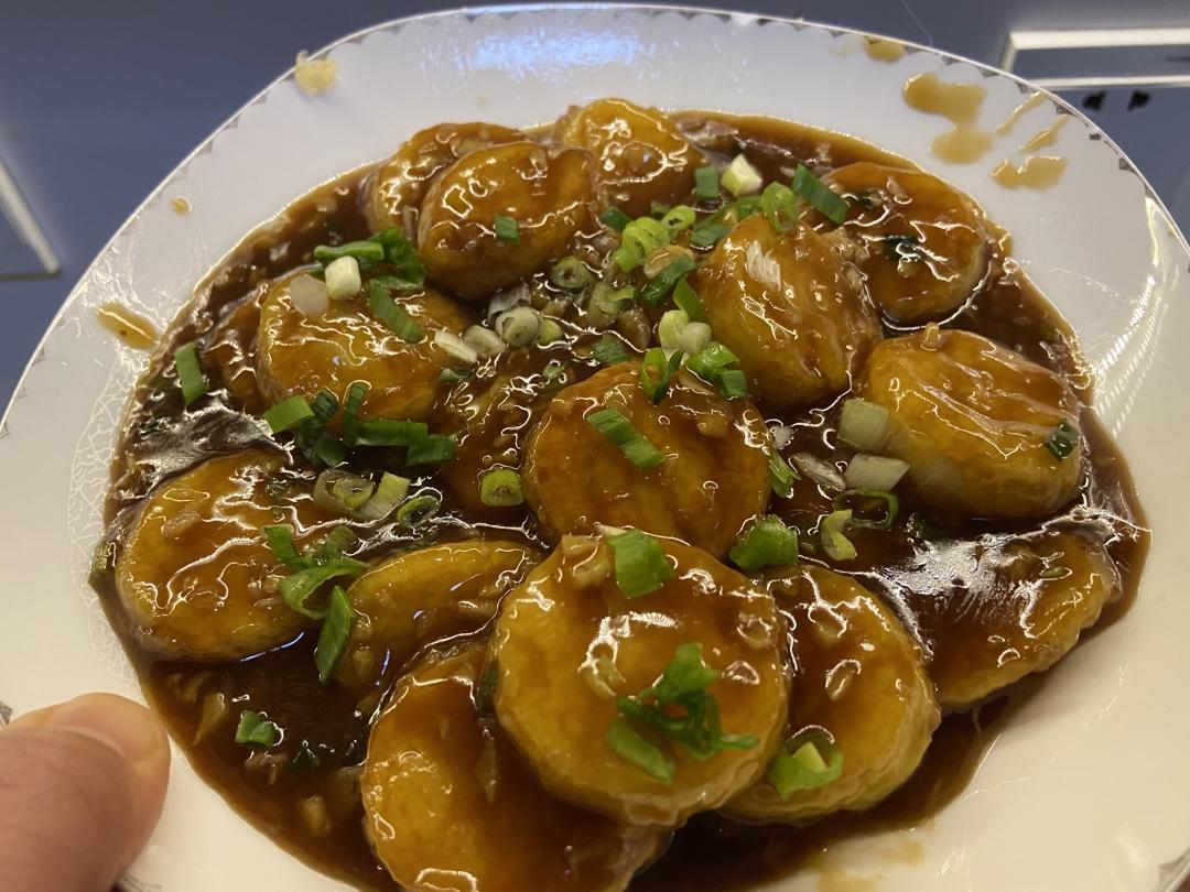 🔥超快手～酱汁日本豆腐，外酥里嫩