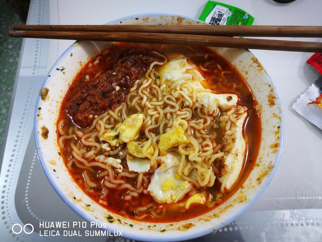 奥运冠军李小鹏的方便面做法（搬运来的）