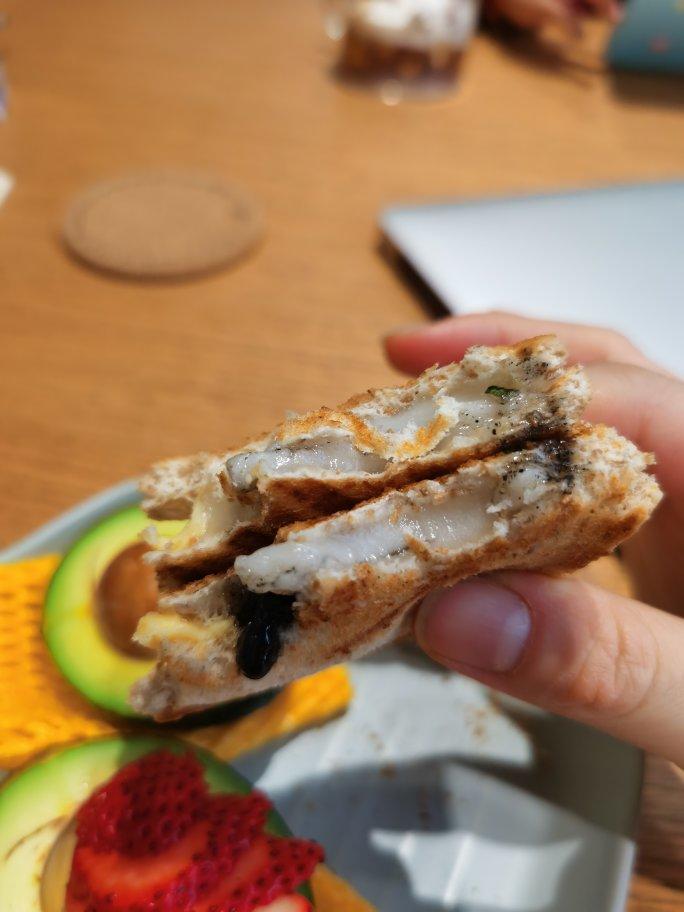 快手全麦汤圆华夫饼【健康主食】
