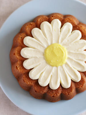 花见烘焙Hanami——柠檬香草玛格丽特蛋糕（CakeLand花朵型玛格丽特蛋糕模具食谱）