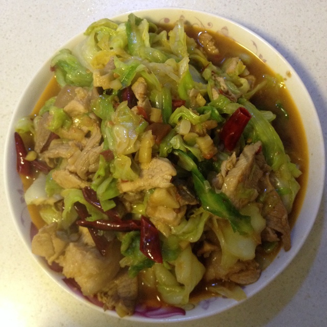 阿婆手撕包菜