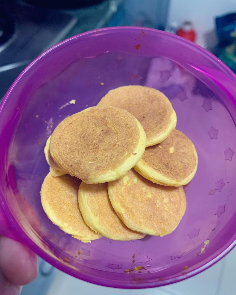 香甜软绵的南瓜松饼—宝宝辅食