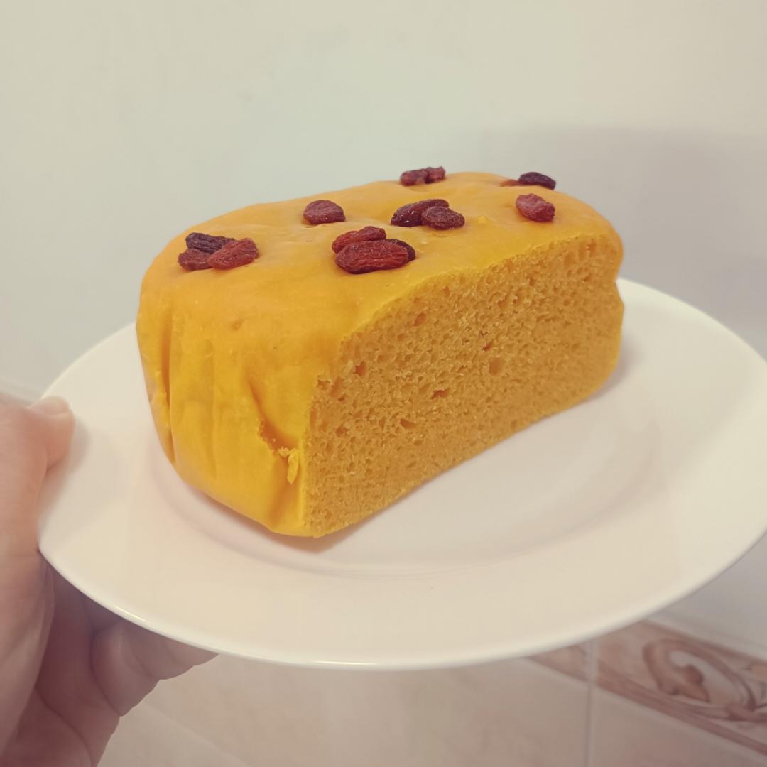 松软细腻又Q弹的南瓜发糕