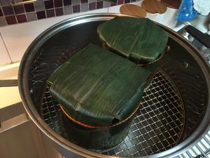 香菇腊肠竹筒饭的做法 步骤17