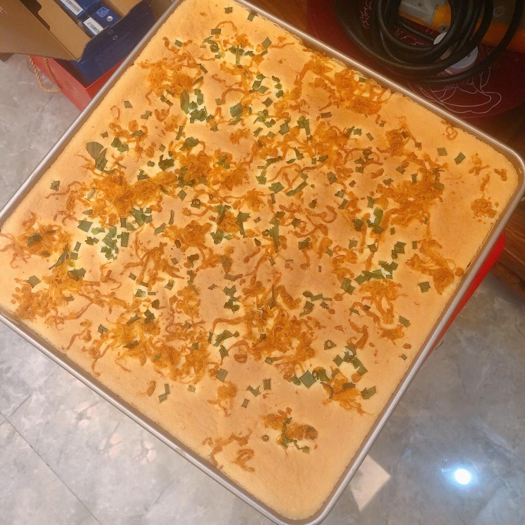 香葱肉松卷 蛋糕卷-无敌美味