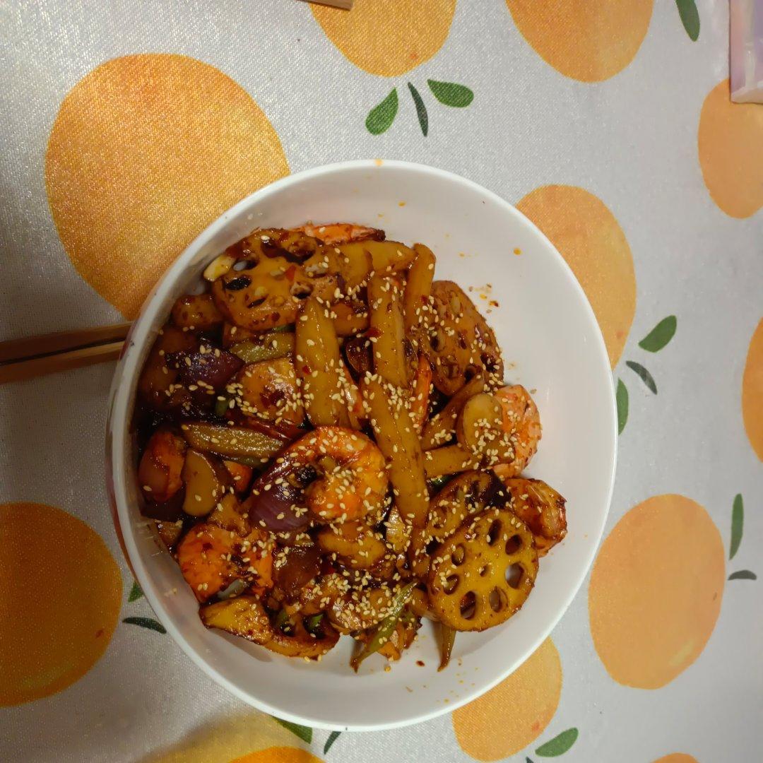 香辣干锅虾