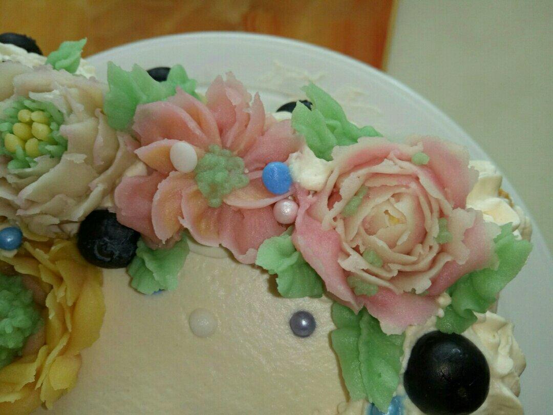 韩式豆沙裱花