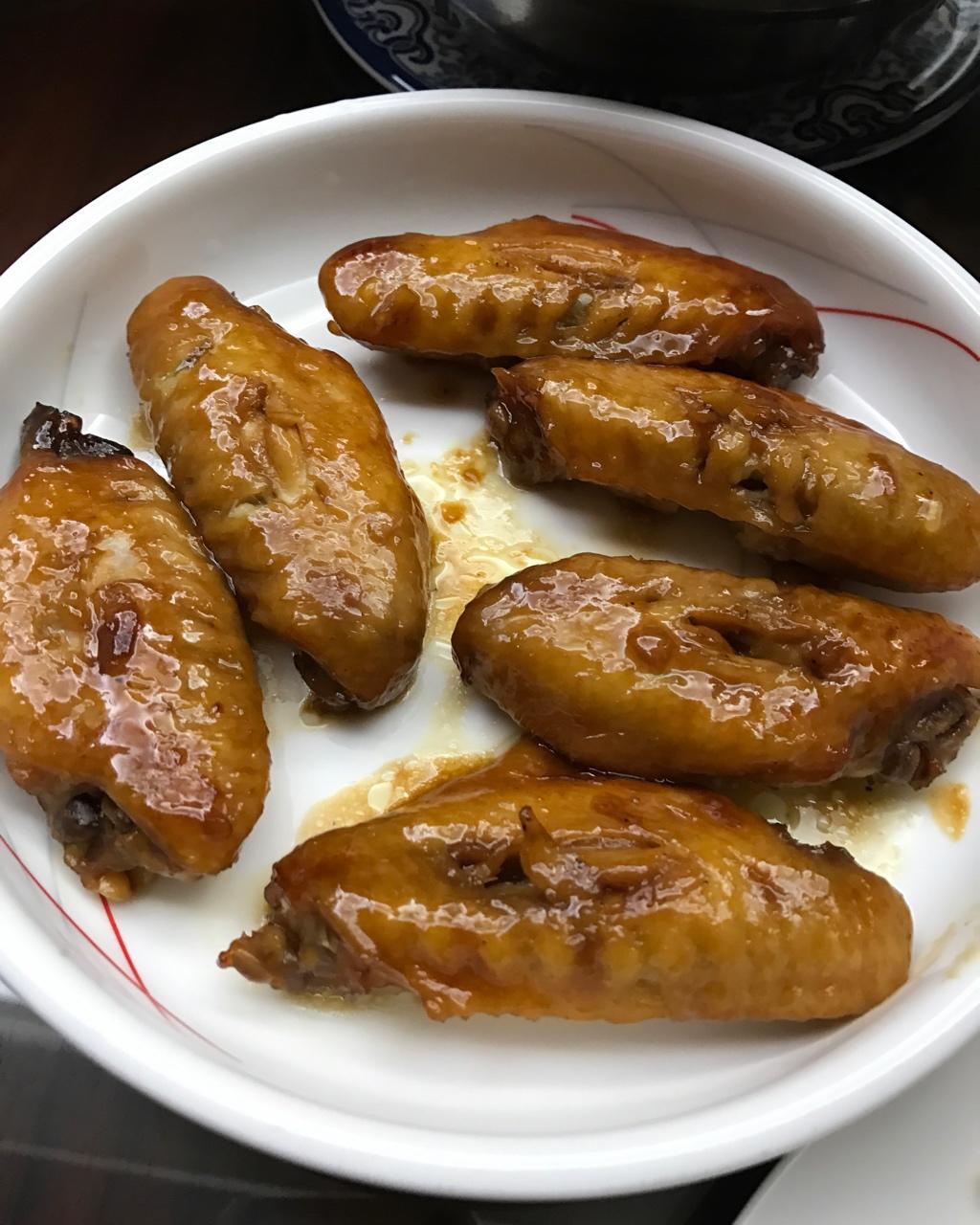 cathyliao做的电饭锅蜜汁鸡翅