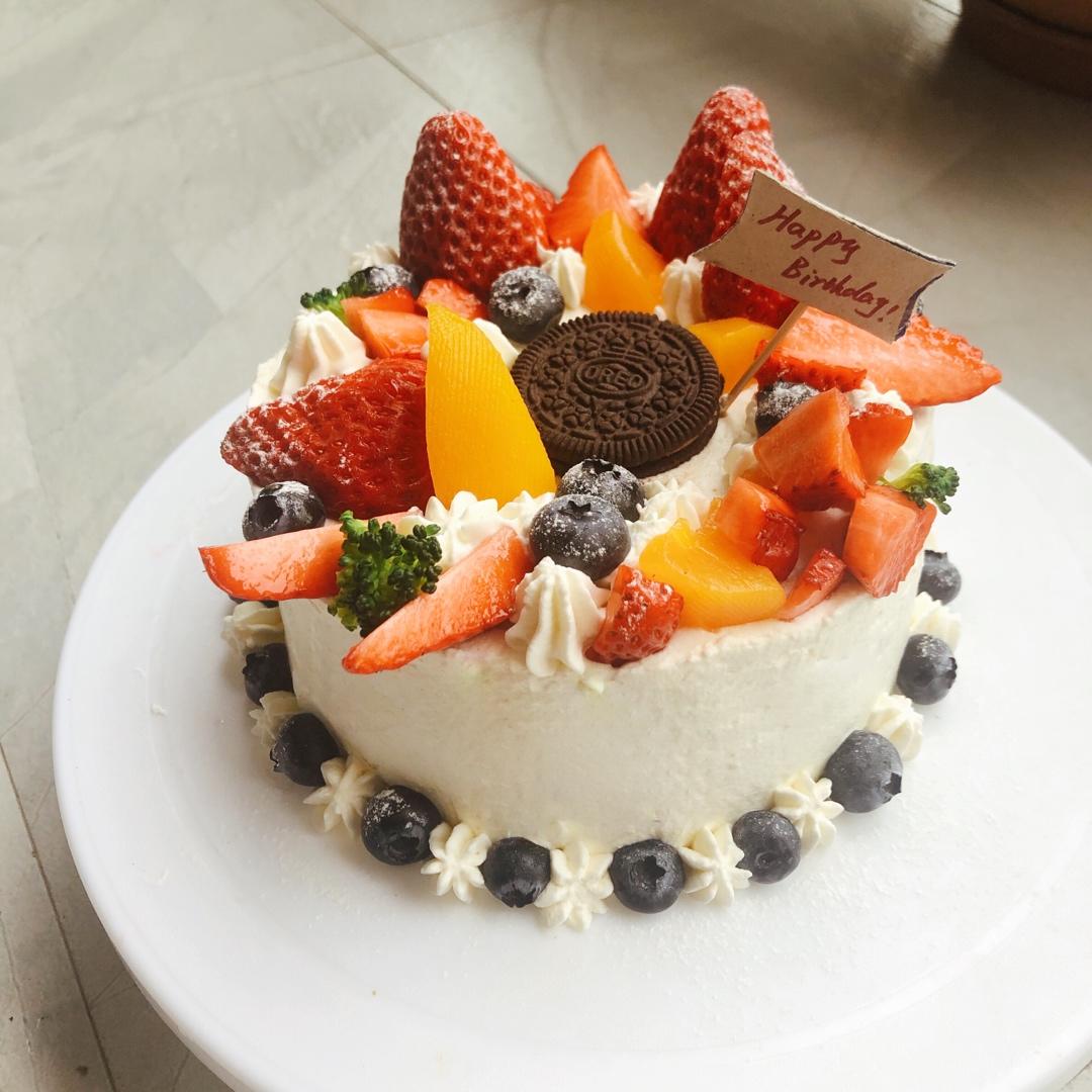 草莓蛋糕（自制草莓酱）