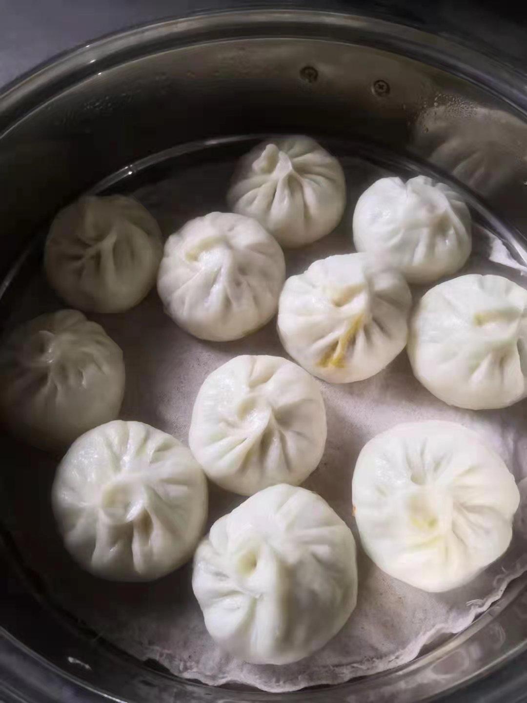 西葫芦鸡蛋素包子馅料