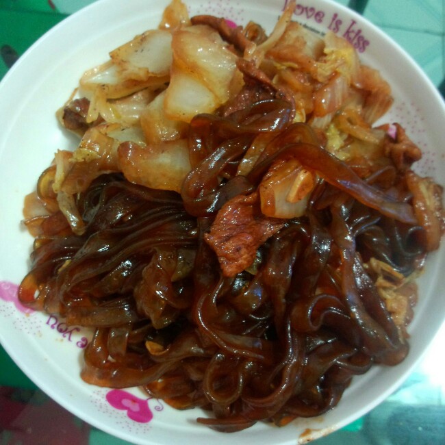猪肉白菜炖粉条